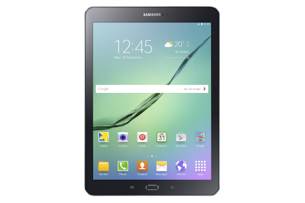 galaxy tab s2 black front