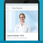 Dermatologists can help you from your phone with Spruce 4