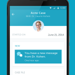 Dermatologists can help you from your phone with Spruce 8
