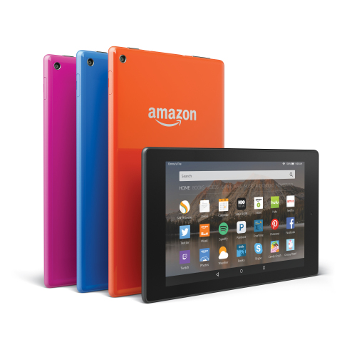 Amazon Fire HD tablets colors