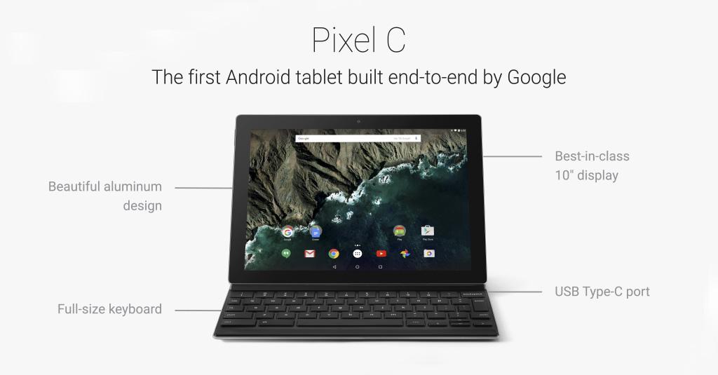 Google's Pixel C tablet is like a Chromebook that runs Android - Talk ...