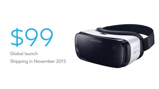 samsung gear vr $99