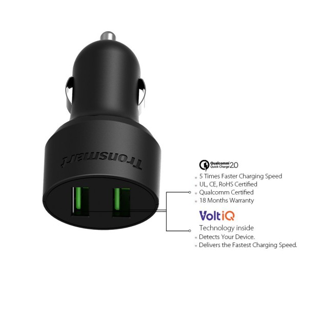 tronsmart_quick_charge_2-0_car_charger