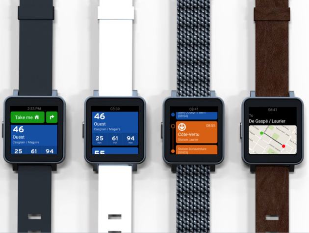 Transit App on android wear