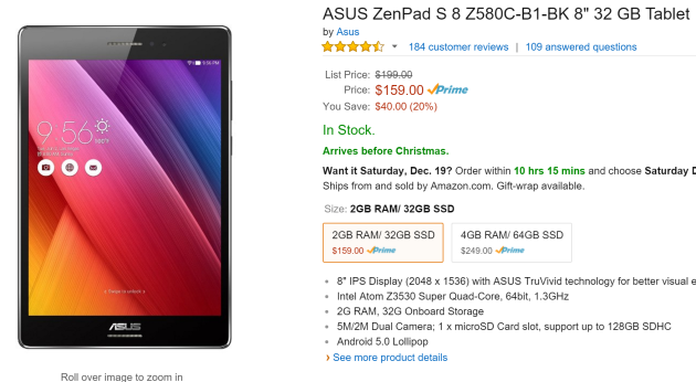 asus_zenpad_8-0_amazon_discount
