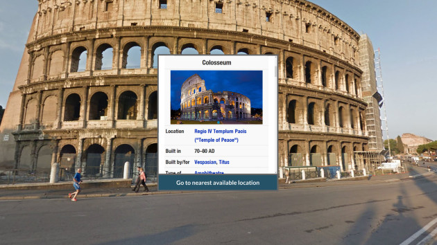 StreetView VR overlay