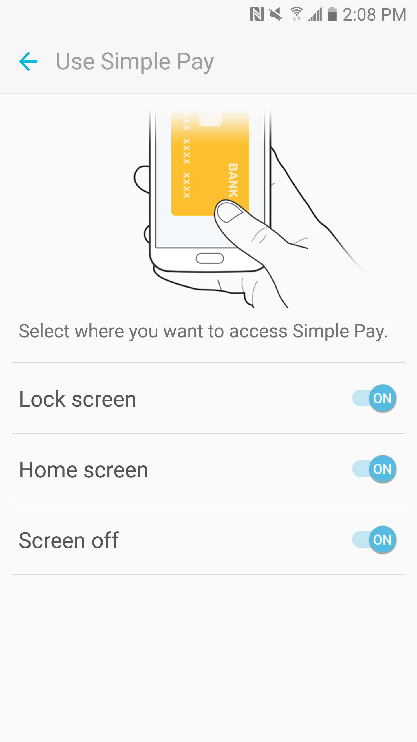 Setting up Samsung Pay on the Galaxy S7