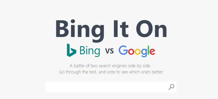 bing it on