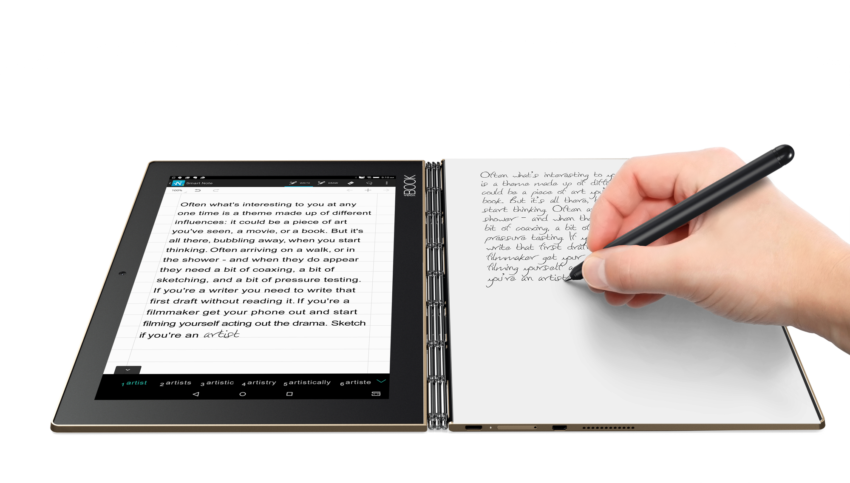 lenovo_yoga_book_writing_dictation