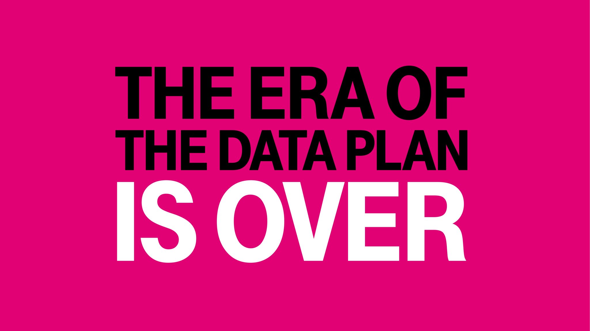 T-Mobile's Un-carrier 12 ends data plans, gives customers just One choice 8