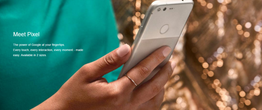 Google Pixel ad