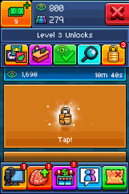 Level 3 Unlocks