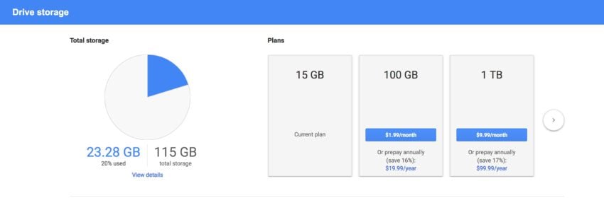 google-drive-annual-billing