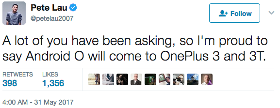 Months ahead of time, Android O confirmed for the OnePlus 3 and 3T 5