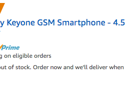 The BlackBerry KeyOne is on sale in the U.S. for $549 6