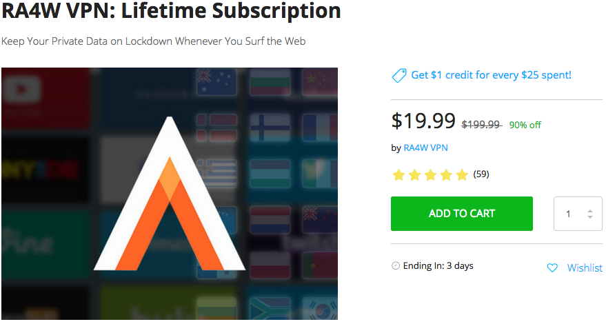 [TA Deals] Get lifetime access to RA4W VPN for $20 4