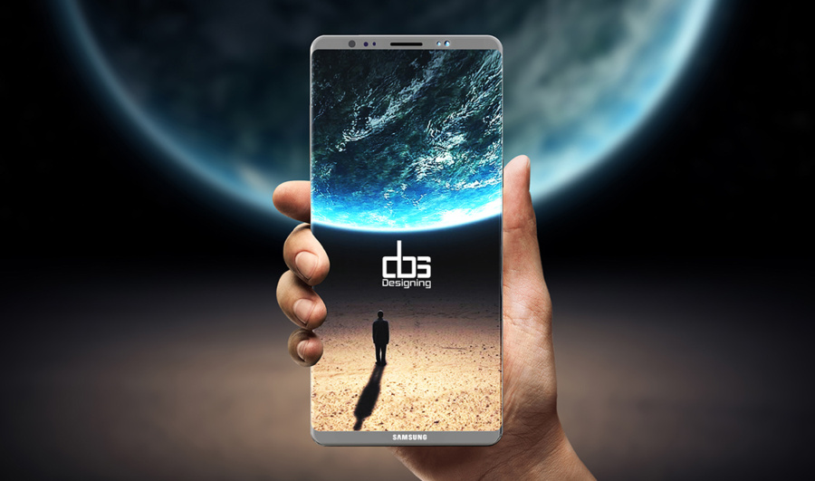 New renders show back side of Samsung Galaxy Note 8 2