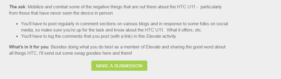 Fighting negative press about the HTC U11 could earn you free goodies 5