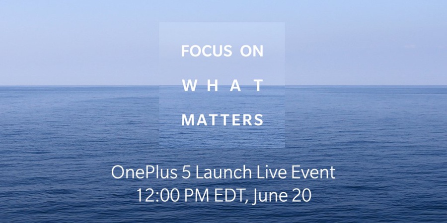 OnePlus 5 launch event scheduled for June 20 at 12:00PM ET 2