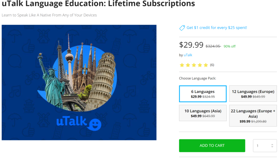 [TA Deals] Save big on lifetime access to uTalk Language Education (90% off) 3