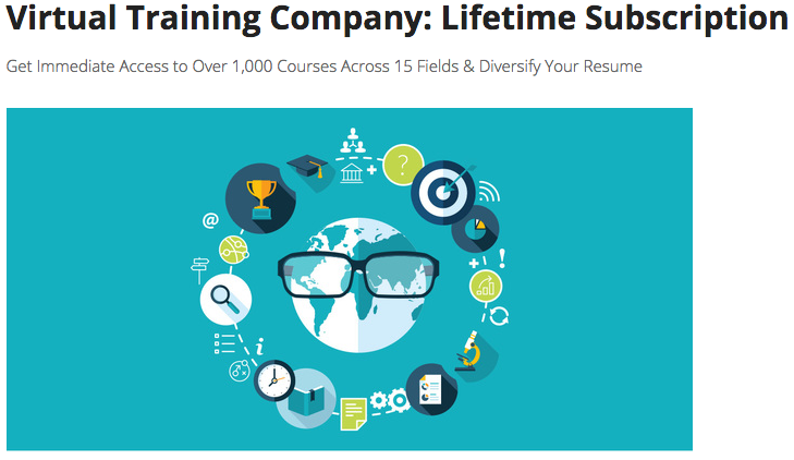 [TA Deals] Keep your resume diversified after using the Virtual Training Company (96% off) 4