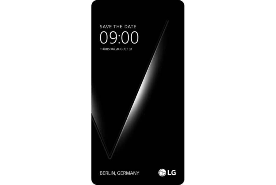 LG will announce the V30 at IFA on August 31st 3