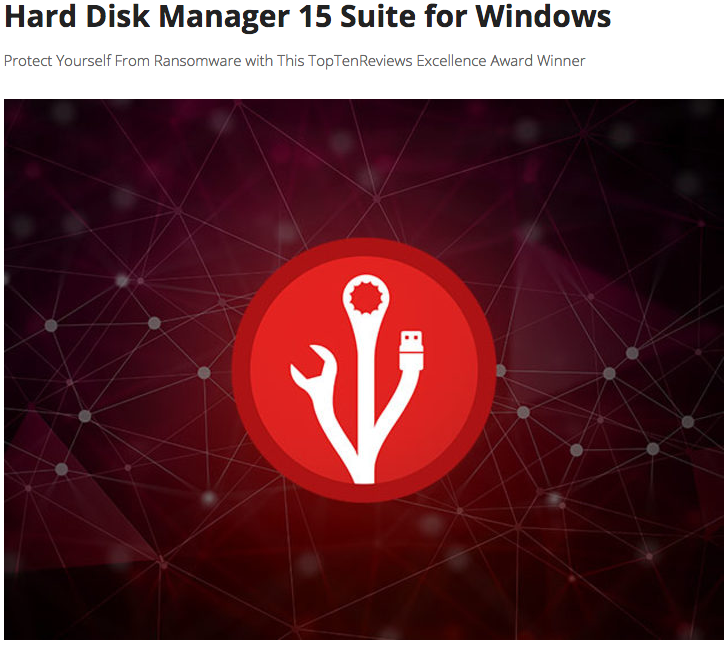 [TA Deals] Snatch Paragon's Hard Disk Manager 15 for under $25 3