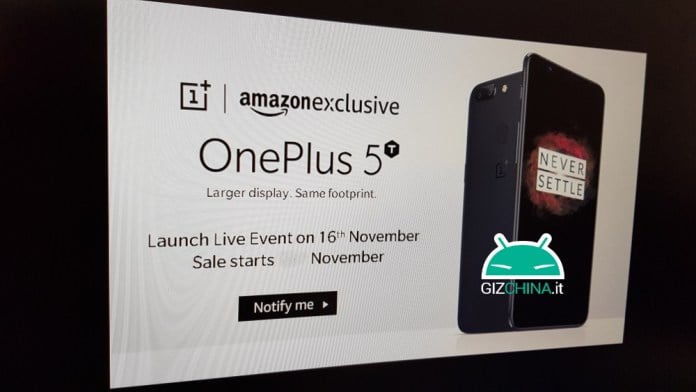 New sign points to November launch of OnePlus 5T 4