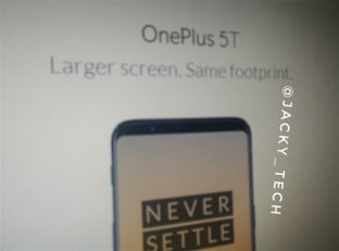 New sign points to November launch of OnePlus 5T 5
