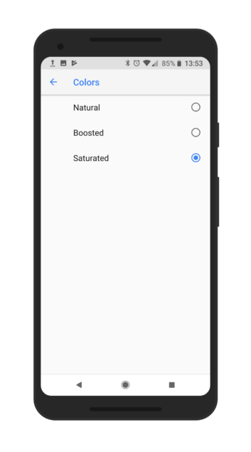 How to enable 'Saturated' mode on your Pixel 2 and Pixel 2 XL display 7