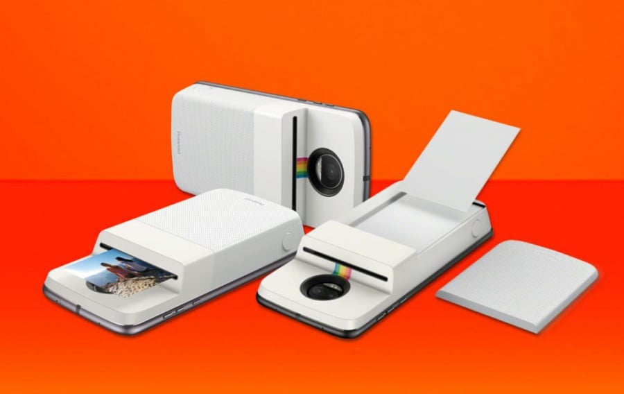 Motorola teams up with Polaroid for the retro Insta-Share Printer Moto Mod 4