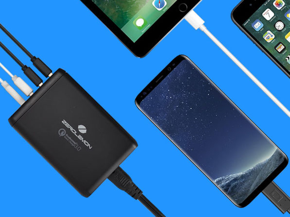 [TA Deals] Save 47% on this ZeroLemon 75W Quick Charge 3.0 desktop charger 2