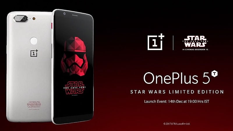 The OnePlus 5T Star Wars themed handset is headed to Finland, Sweden, and Denmark 2