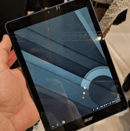 World's first Chrome OS tablet makes unscheduled début at BETT Show 2018 4