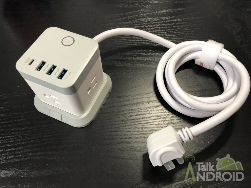BESTEK 3-outlet vertical cube power strip with USB-C review 9
