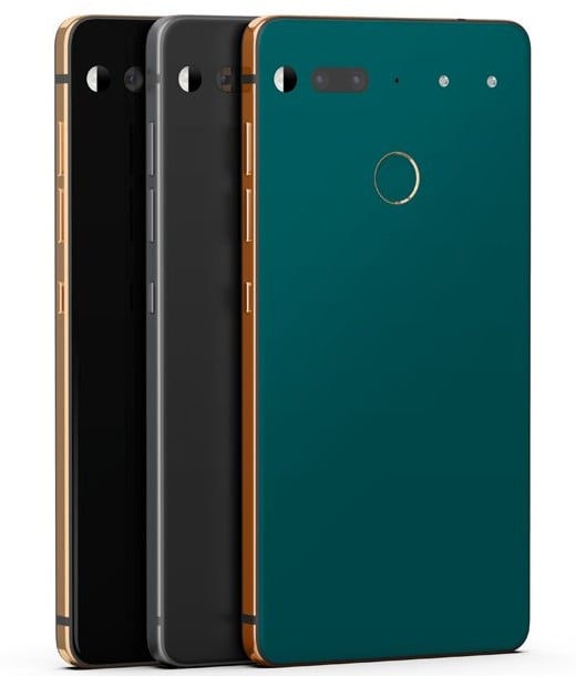 Essential Phone available in Ocean Depths, Stellar Grey, and Copper Black for a limited time 3