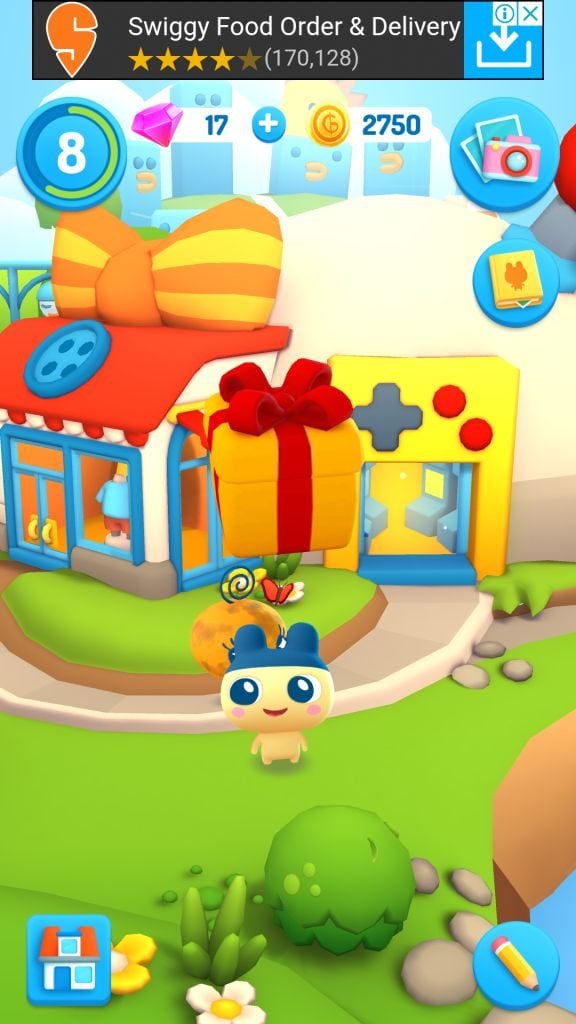 Explore Tamatown to Get Gifts from your Pets