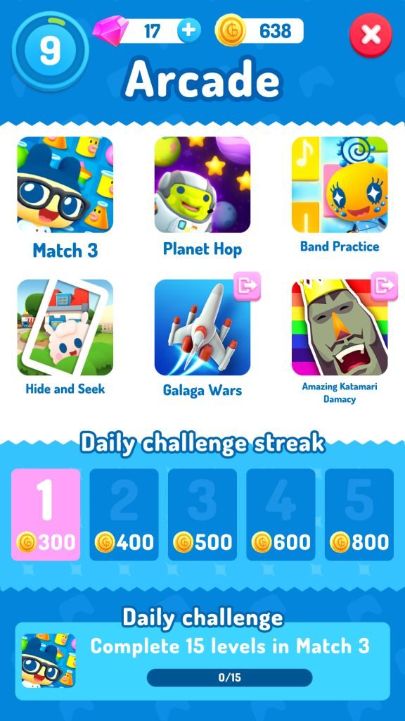 Play Mini Games