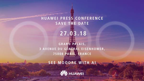 Watch the Huawei P20/P20 Pro launch right here from 9am ET! 2