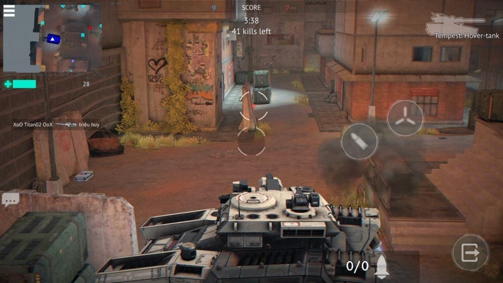A Tank in D Warfare