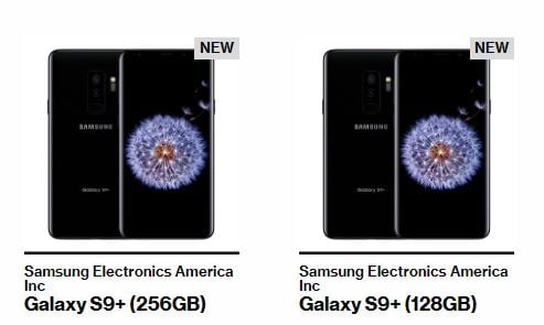 128GB and 256GB variant Samsung Galaxy S9 phones almost ready for Verizon customers 4