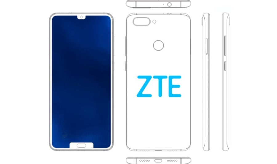ZTE doubles down on the notch, believing two are better than one 4