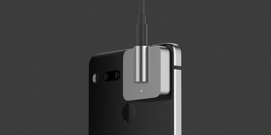 Essential's Audio Adapter HD module adds the 3.5mm audio jack to the PH-1 4