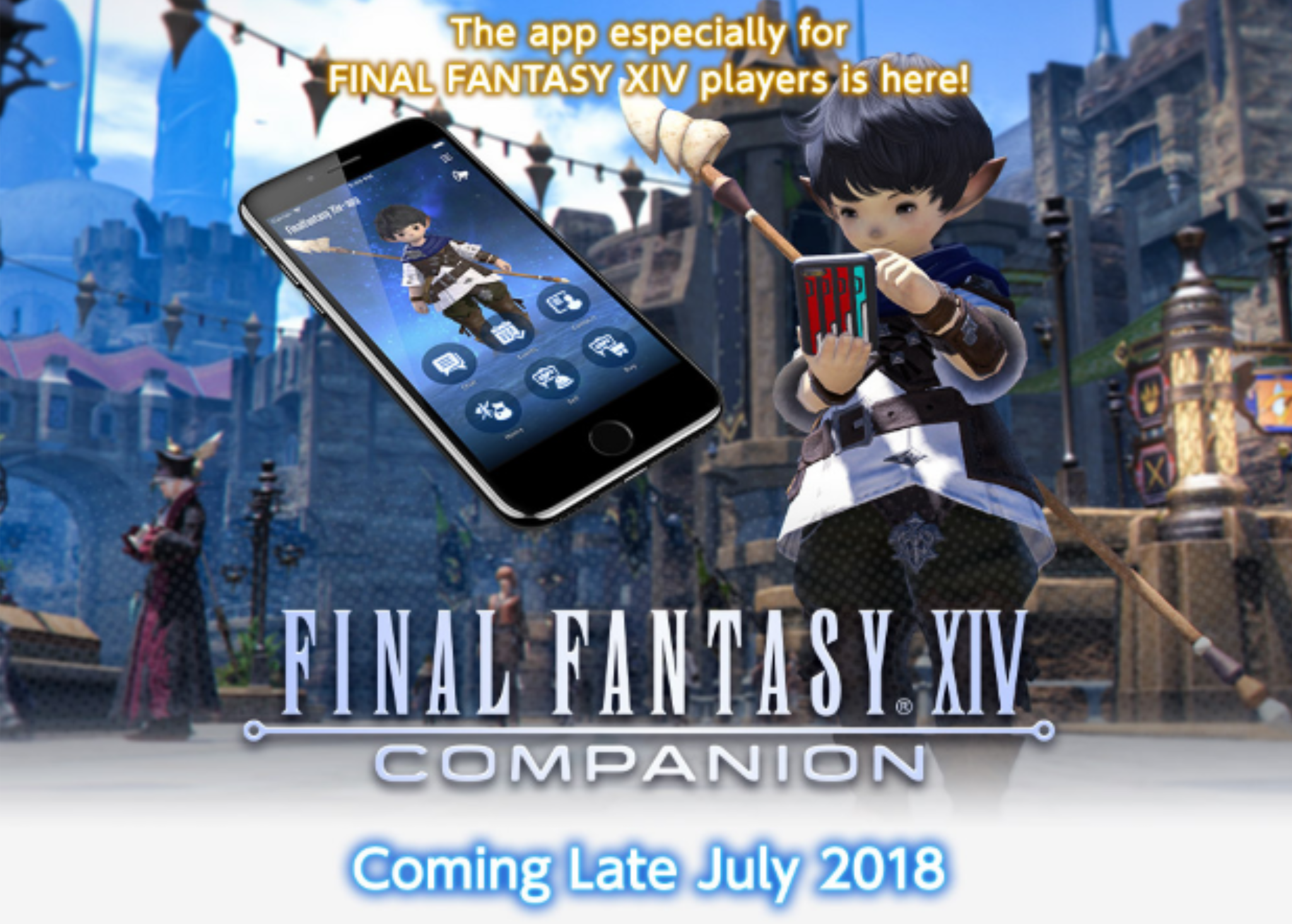 Square Enix's Final Fantasy XIV Companion App set to launch in 'late July' 6