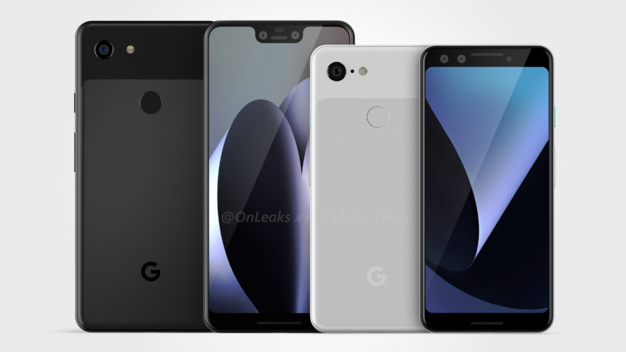 New renders of the Google Pixel 3 and Pixel 3 XL 4