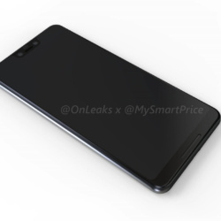 New renders of the Google Pixel 3 and Pixel 3 XL 10