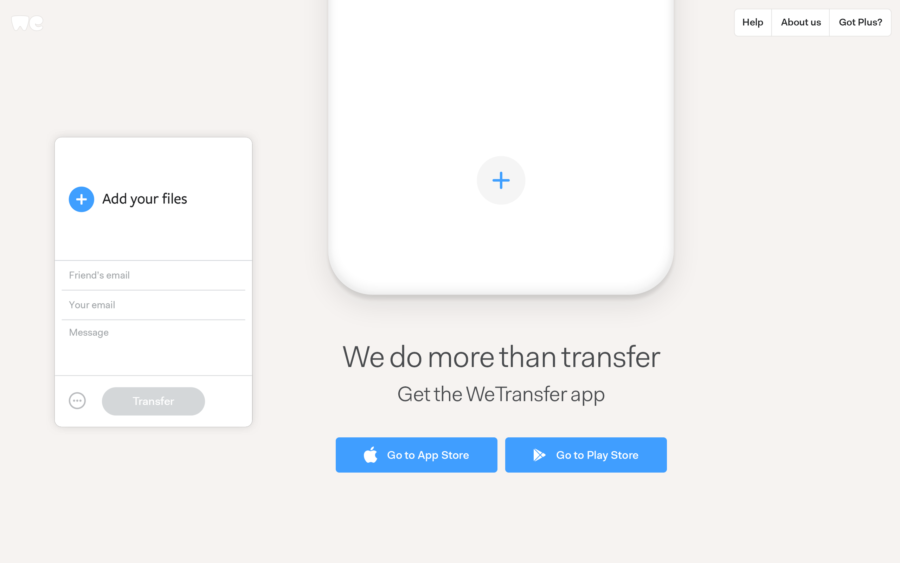 WeTransfer finally lands on Android 4