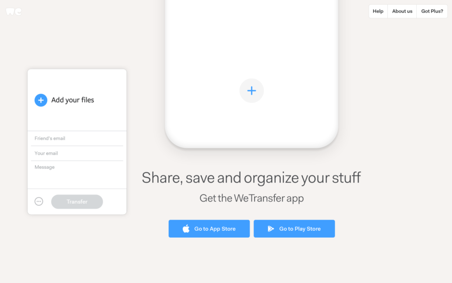 WeTransfer finally lands on Android 5