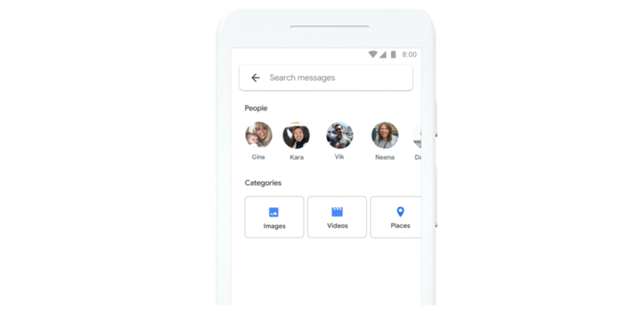 Android Messages picks up some improved search functionality 4