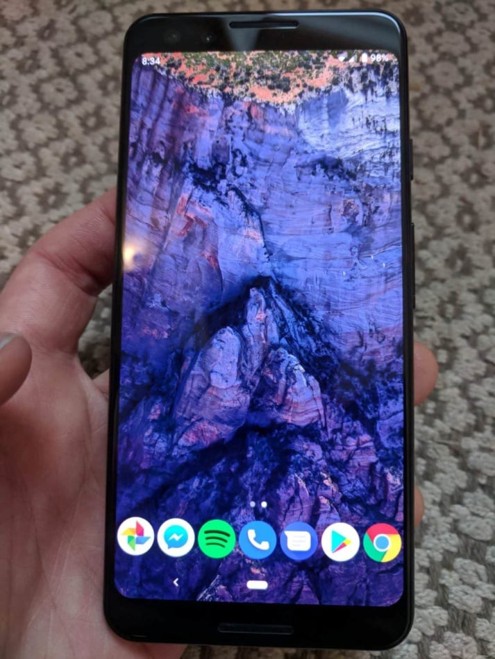 Smaller Google Pixel 3 leaks without a notch, hints at end of Verizon exclusivity 3